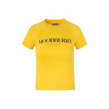 MOOD BERRY T Shirts Women's Yellow