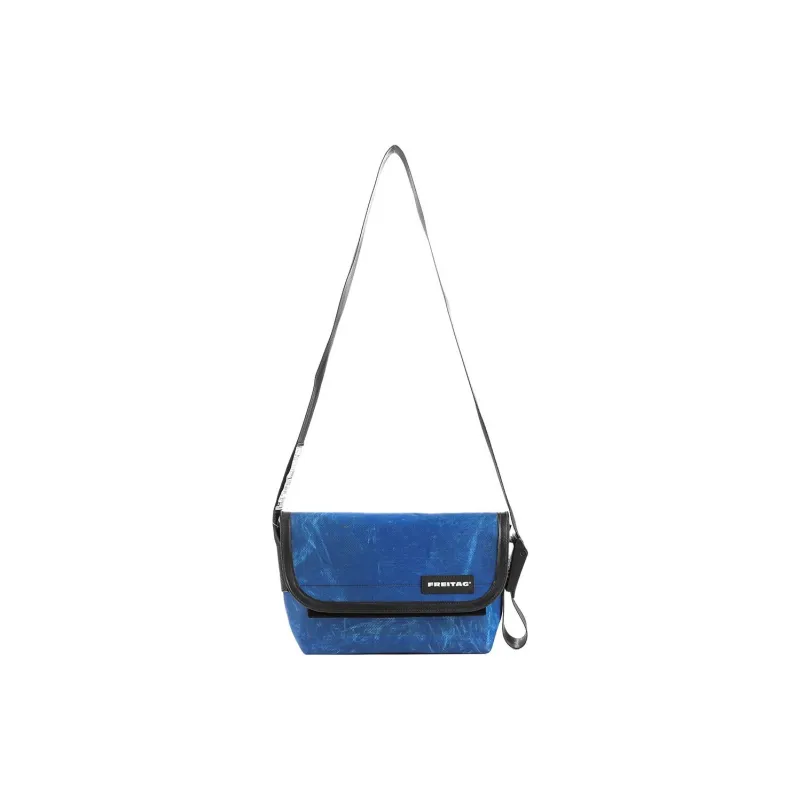 FREITAG Polyester Messenger Bag, Crossbody Bag, Shoulder Bag Unisex Dark Blue-3
