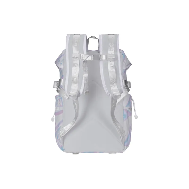 8atheist Polyester Backpack Regular Unisex Ecru-19