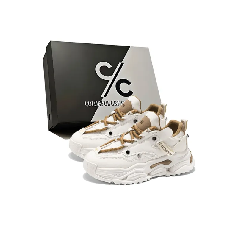 Colorful Creations Shock Absorbers Slip Resistant, Abrasion Resistant, Breathable Chunky Sneakers Men's-5