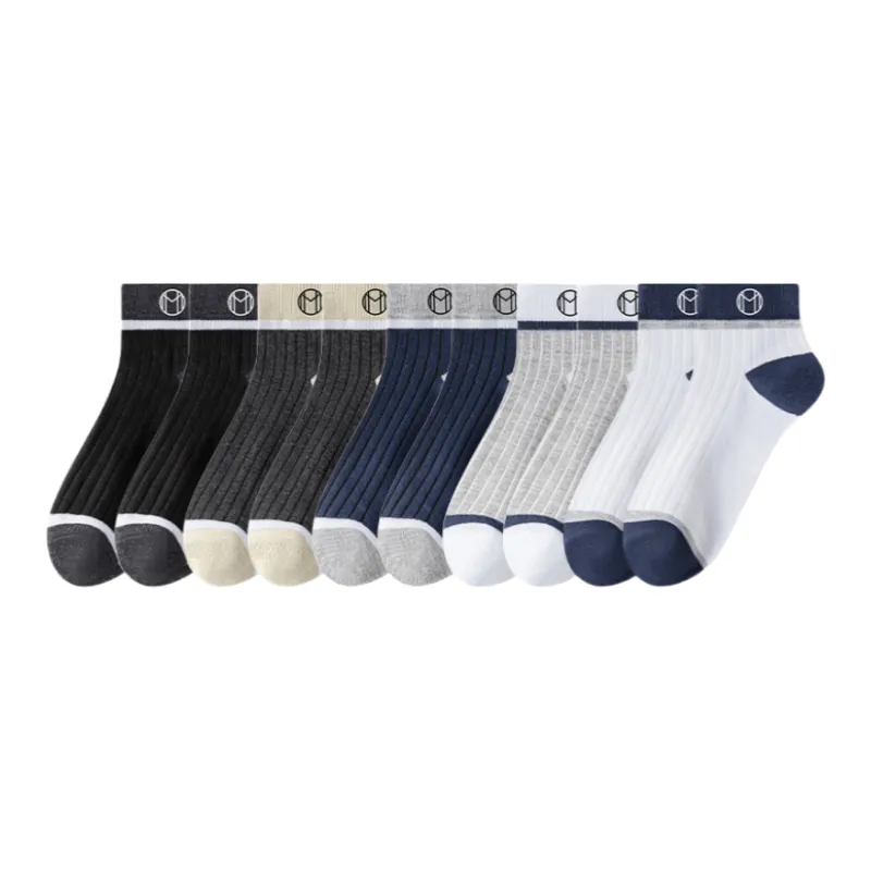 Lan Miao Mid Calf Socks Men's 10 Pack-0