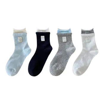 Mulong Family Mid Calf Socks Women's 4 Pack