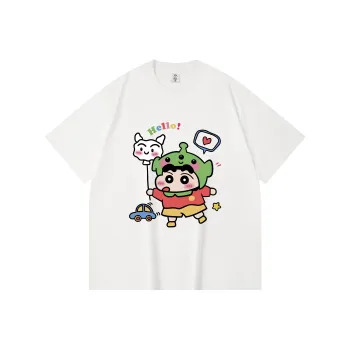 Crayon Shinchan Short Sleeved T Shirts Unisex