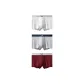 3 Pack (White+Light Gray+Red)