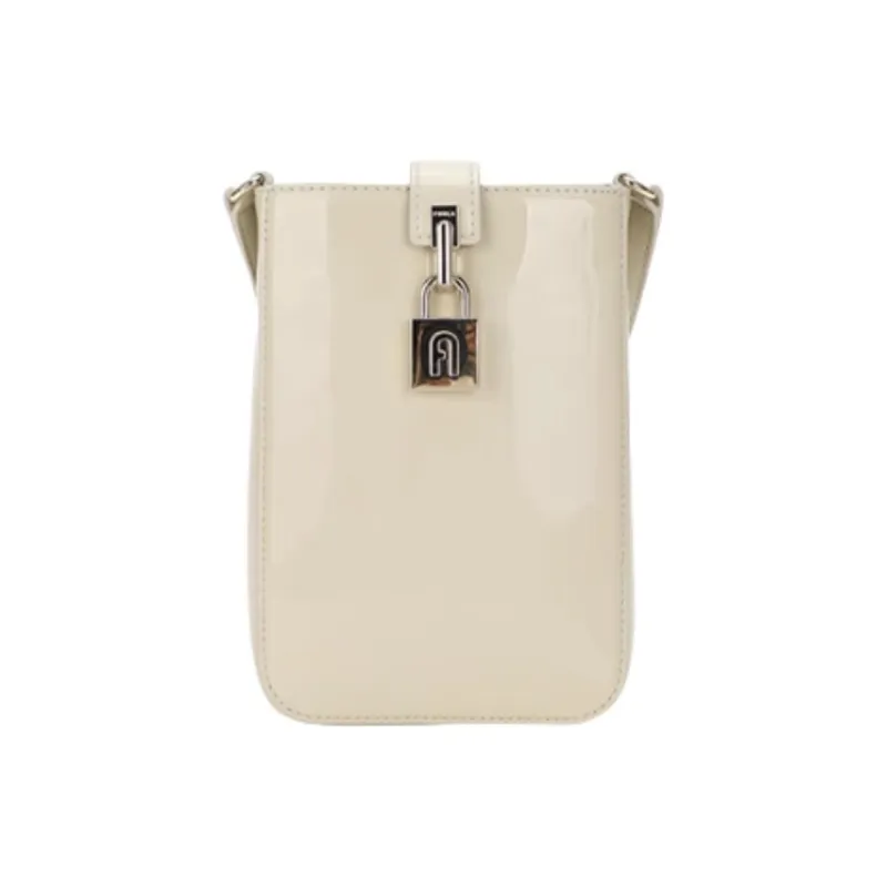 Furla Synthetic Leather Crossbody Bag, Shoulder Bag Trumpets Women's Light Beige-0