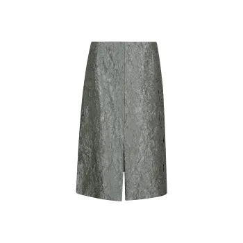 DRIES VAN NOTEN Casual Long Skirt Women's Silver