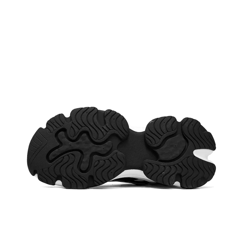 KYMOOU Shock Absorbers Slip Resistant Breathable Low Top Chunky Sneakers Men's-10