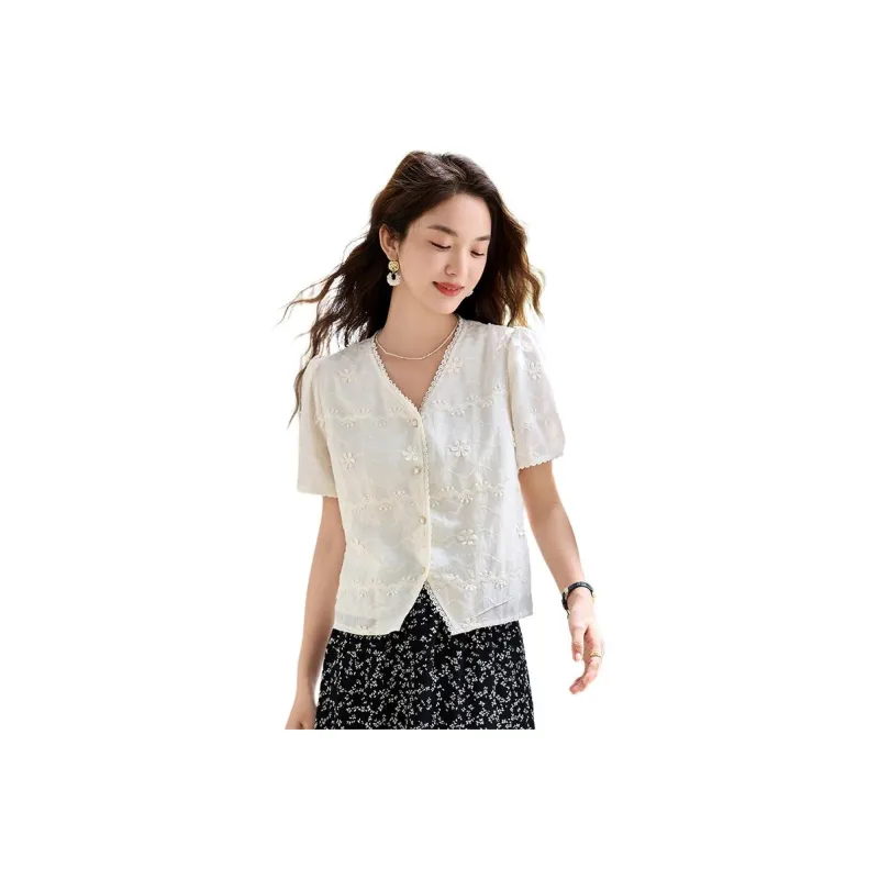 PIERRE CARDIN Chiffon Shirt Women's-0