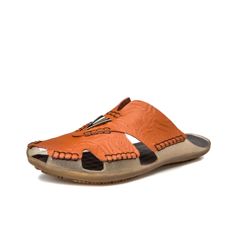 Jerden Smith Abrasion Resistant Slip Resistant Closed Toe Slippers Men's-15