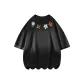 Black with Four Floral Patterns