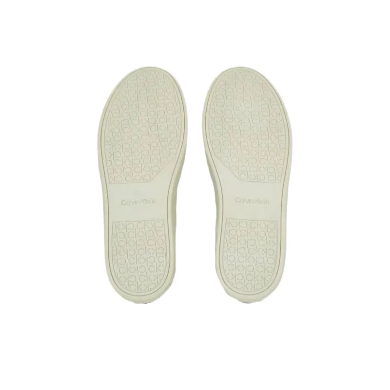 CALVIN KLEIN Low Top Skateboard Shoes Men's Gray-5
