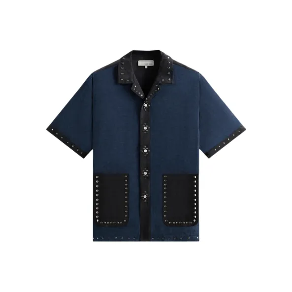 KITH & Kin Sawyer Short Sleeve Camp Collar Shirt-0