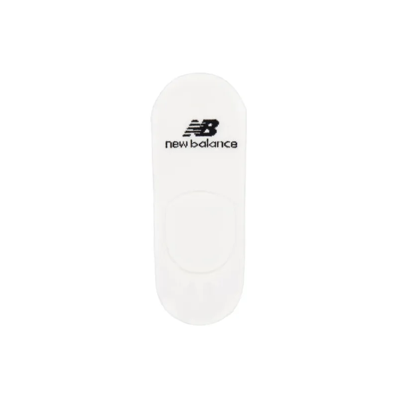 New Balance No Show Socks Unisex 1 Pack White-2