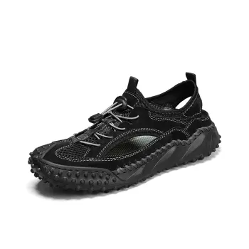 TELENT Slip Resistant Breathable Abrasion Resistant River Trekking Shoes Men's