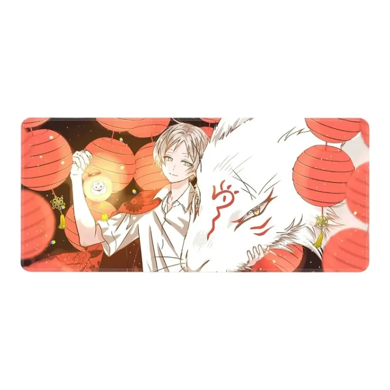 DANYIN Extra Large 'Tenshi No Yōkai' Table Mats For E Sports Gaming Computer Keyboard Men's Anime Home Use Mouse Pads-6