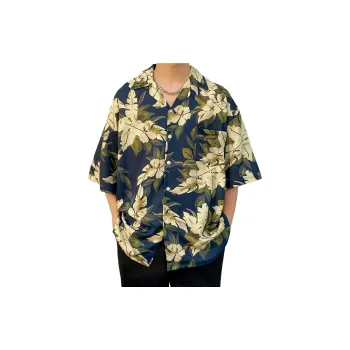 HOKLV Shirts Unisex Green