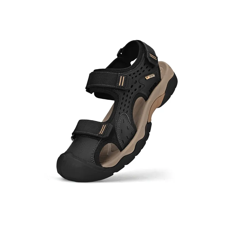 AIPSEN River Trekking Shoes Men's Black-2