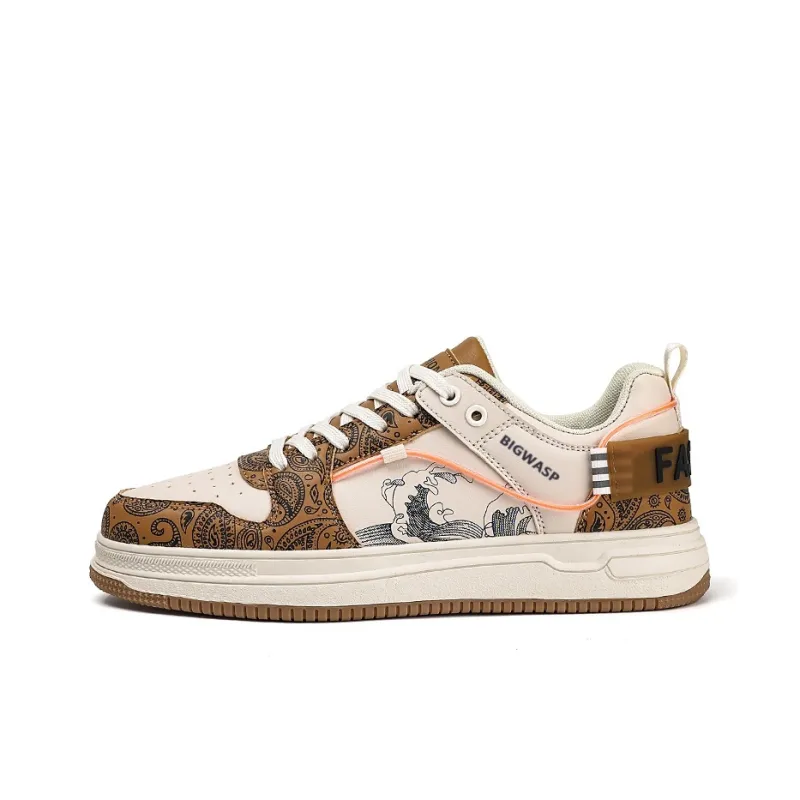 BIGWASP Low Top Skateboard Shoes Men's-6