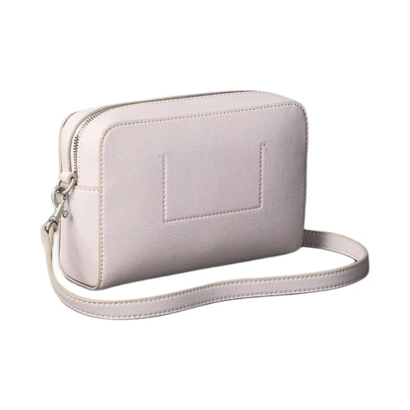 CALVIN KLEIN Polyester Camera Bag, Shoulder Bag Women's Orchid Ice White-1