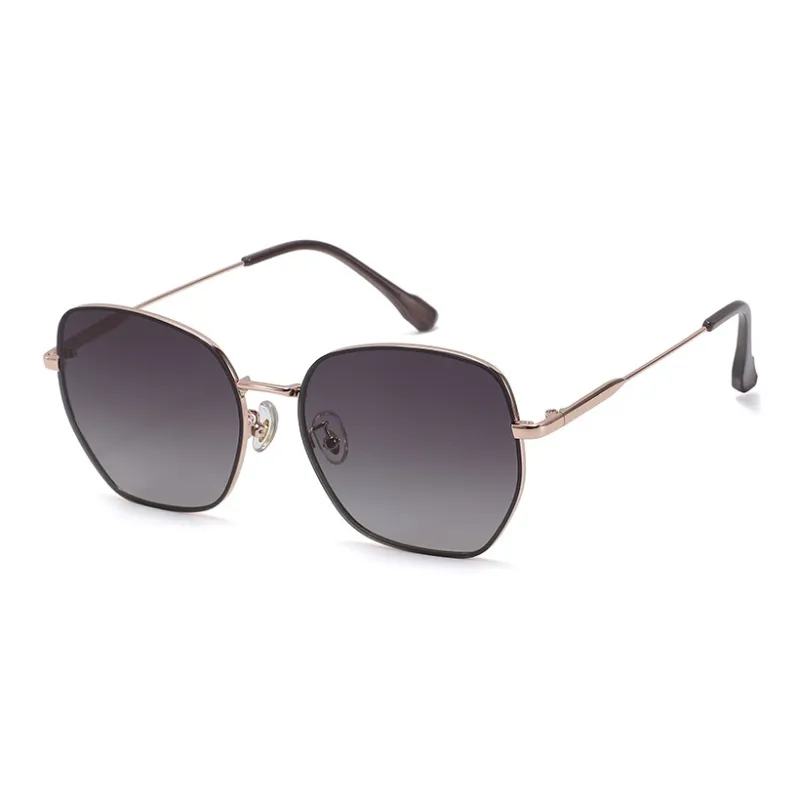 JEKA Metal Irregular Shape Sunglasses Unisex-2