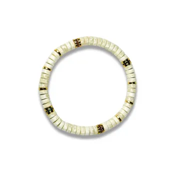 TIANTAISHAN Copper Prosperity Beaded Bracelet Unisex
