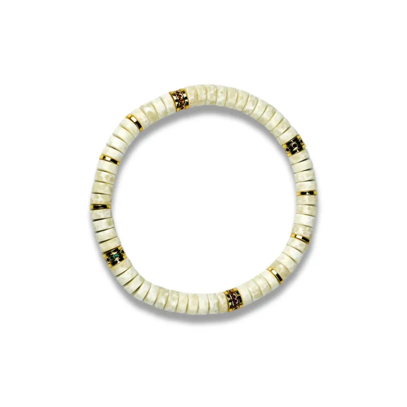 TIANTAISHAN Copper Prosperity Beaded Bracelet Unisex-0