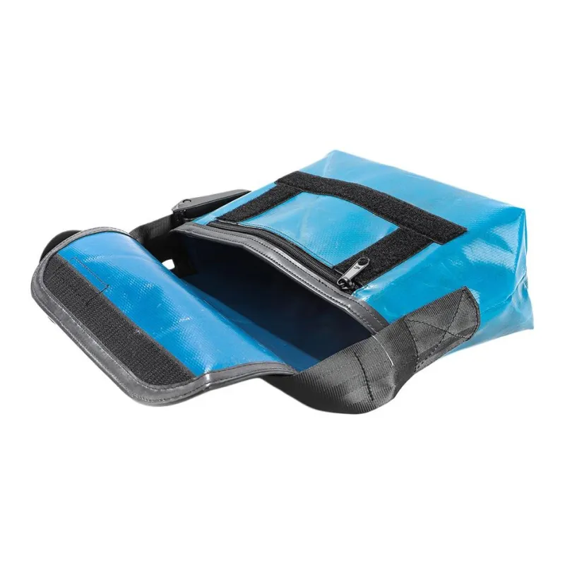 FREITAG Polyester Messenger Bag, Crossbody Bag, Shoulder Bag Unisex Blue Green-5