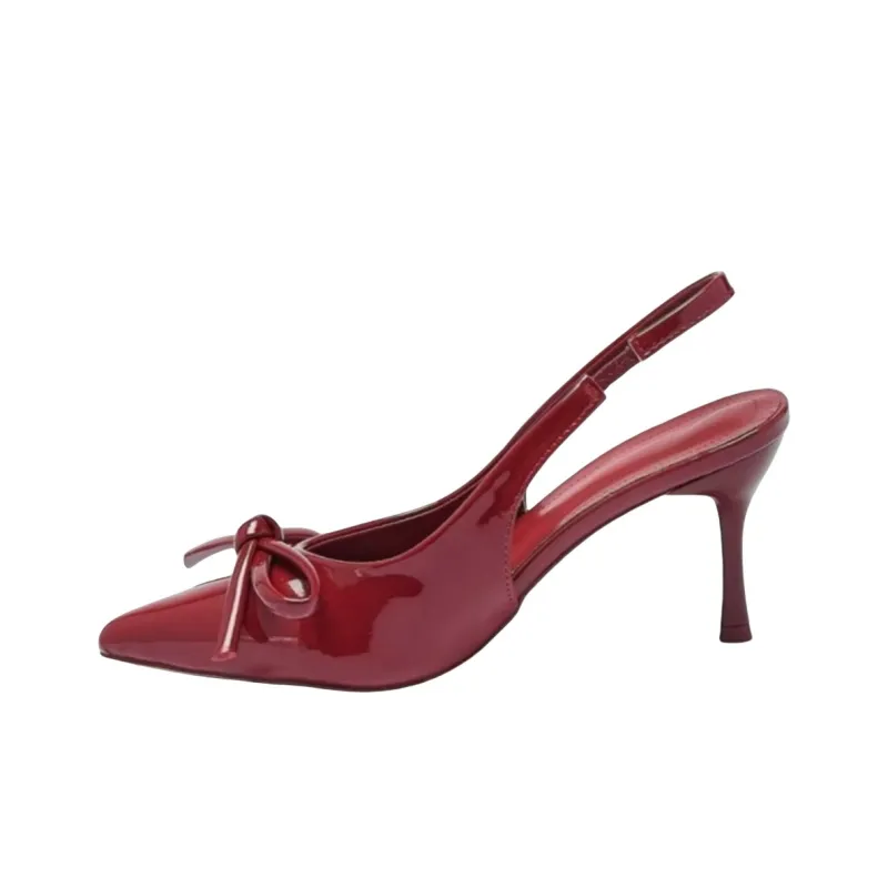 WUJI Slim Heel High Heels Women's-3