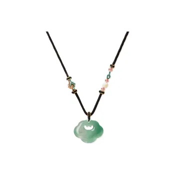 JUICY GRAPE African Emerald Jade Necklaces Unisex