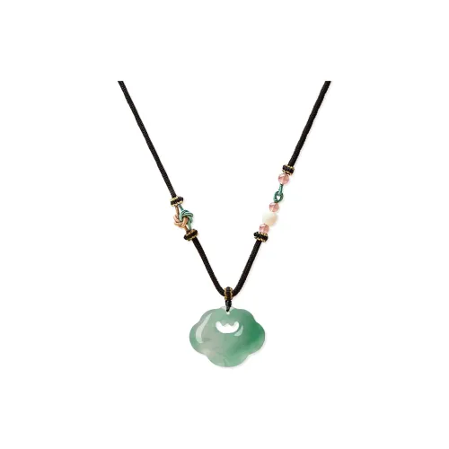 JUICY Air African Emerald Jade Necklaces Unisex
