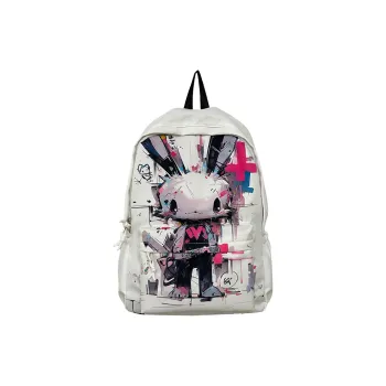 Wolfhorse Nylon Backpack Regular Unisex White Rabbit/Black Rabbit
