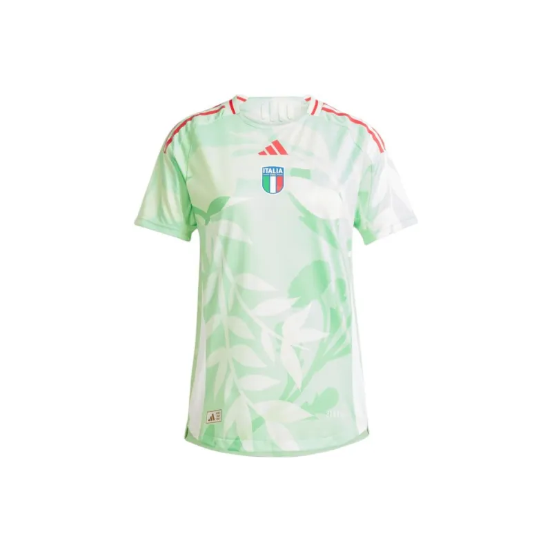 Adidas FootballItaly SS25 Soccer Jersey Women's Green-0