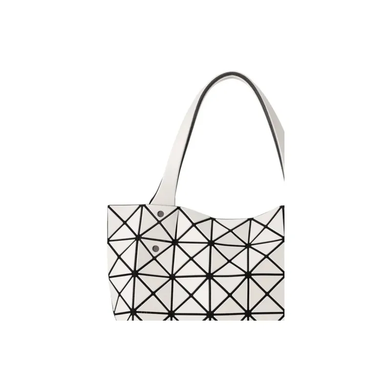 ISSEY MIYAKE Prism PVC Resin Tote Bag, Shopping Bag, Handbag Women's Bright Gray-2