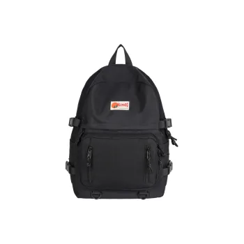 Kaka Tree Oxford Backpack Regular Unisex Black/Yellow/Red