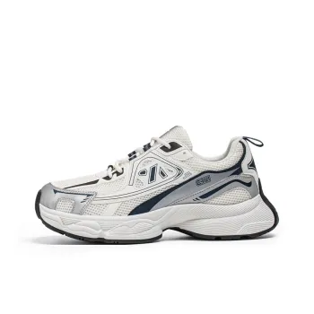 JANECO Slip Resistant, Abrasion Resistant, Breathable Low Top Chunky Sneakers Men's