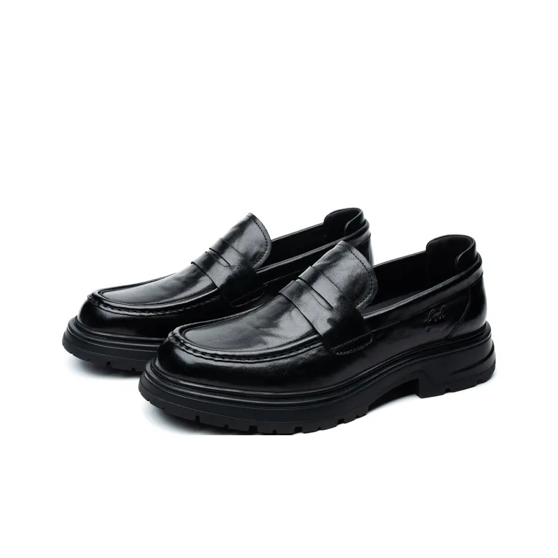 FED Men's Casual Shoes Men Low Top Black-1