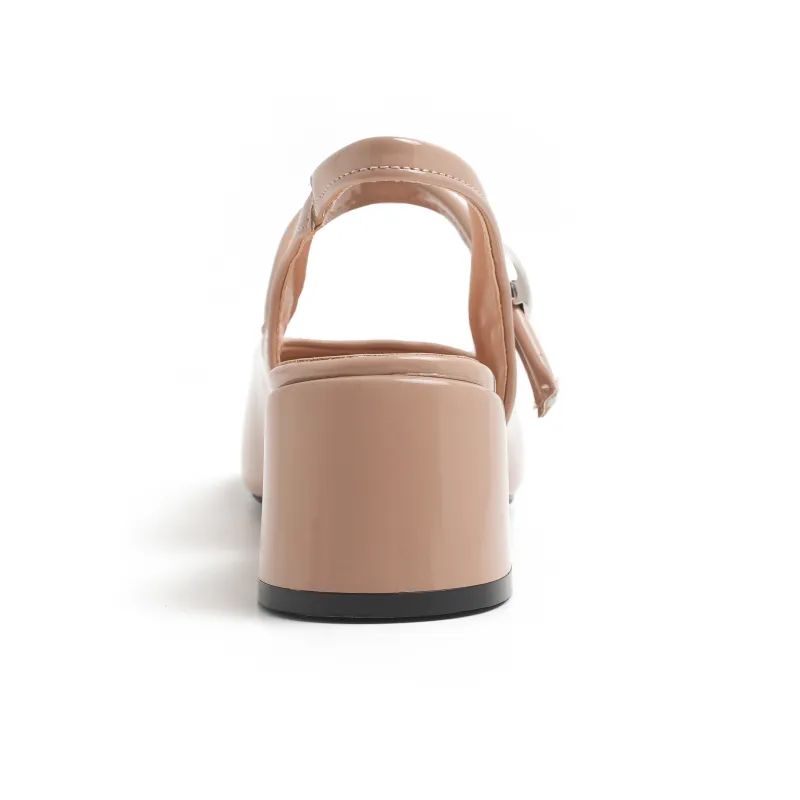 NUNZ Chunky Heel High Heels Women's-8
