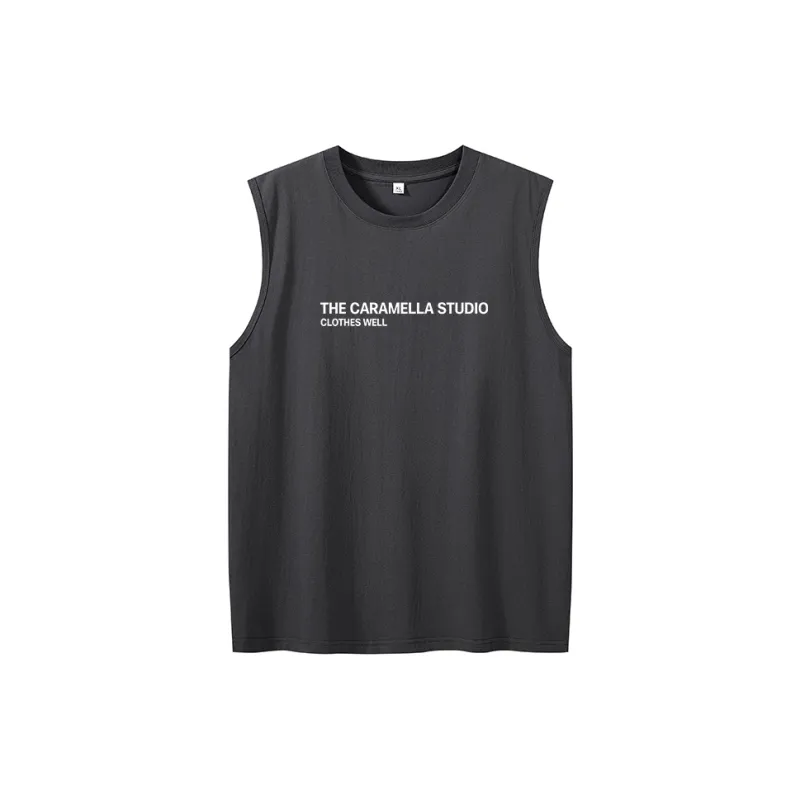 Caramella Unisex Tank Tops-2