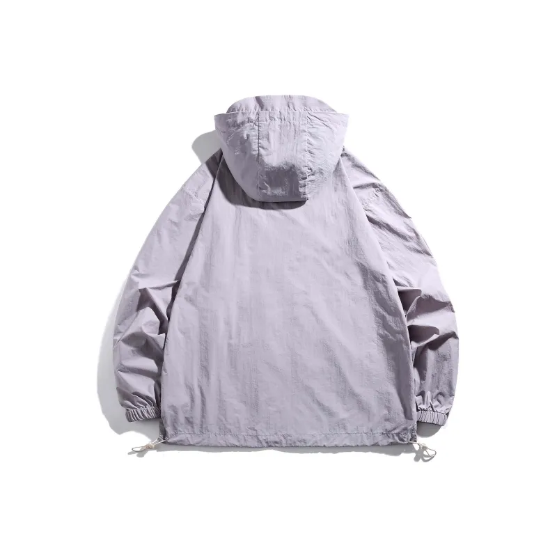 FAIRWHALE Solid Punk Sun Protection Clothing Unisex-9