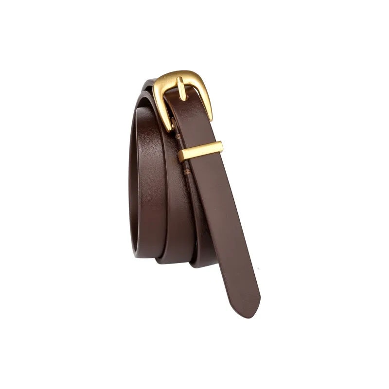 CATELLES Top Grain Cow Leather Belts Women's 1.5cm-9