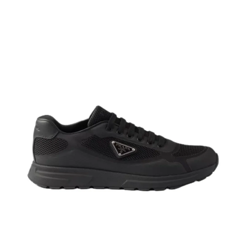 PRADA Prax 2.0 Low Top Casual Shoes Men's Black-1