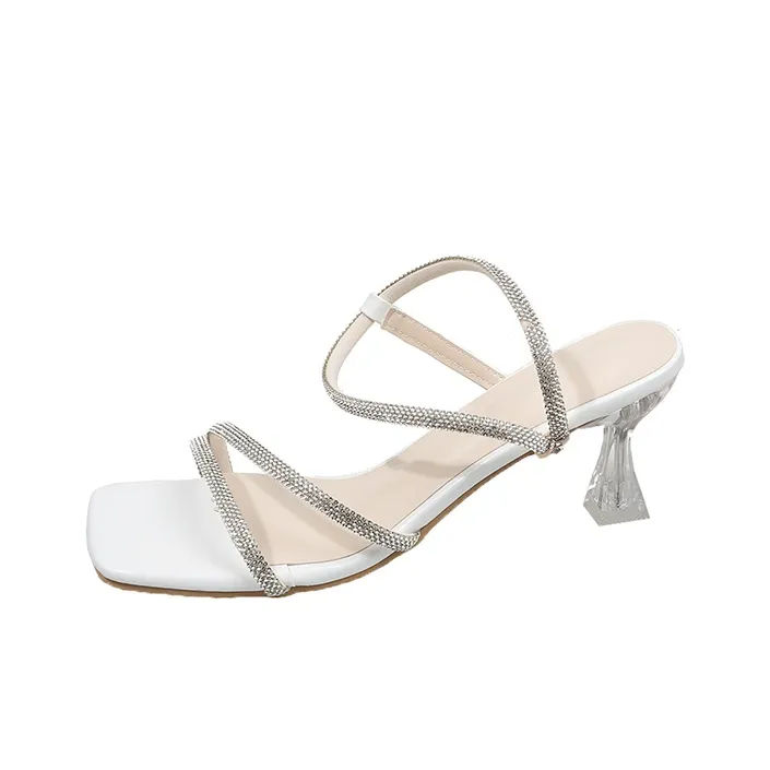 WUJI One Strap Sandals 6.5cm Women's-0