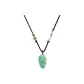 Gold Branch Jade Leaf Necklace