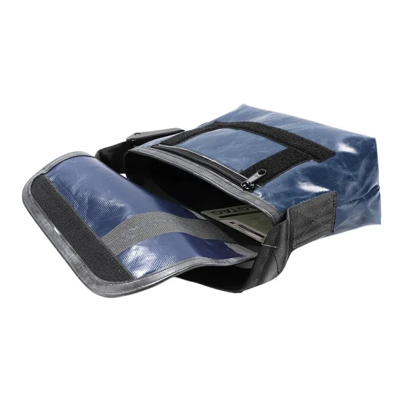 FREITAG Polyester Messenger Bag, Shoulder Bag, Crossbody Bag Unisex Blue-5