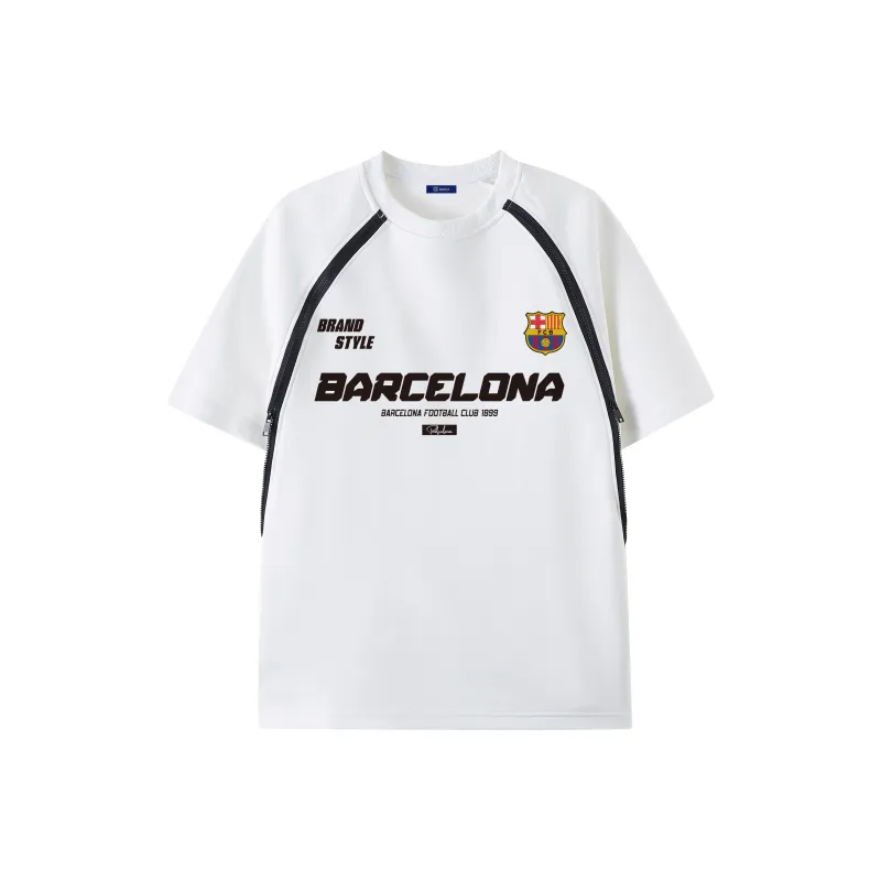 FCB ARCELONA T Shirts Unisex-3