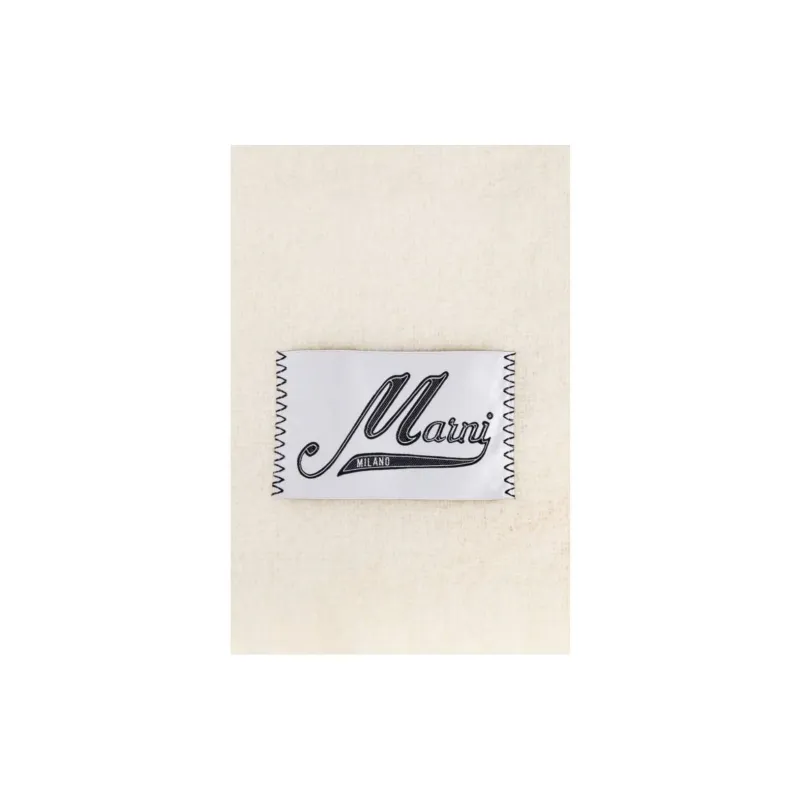 MARNI Logo patch Scarf-0