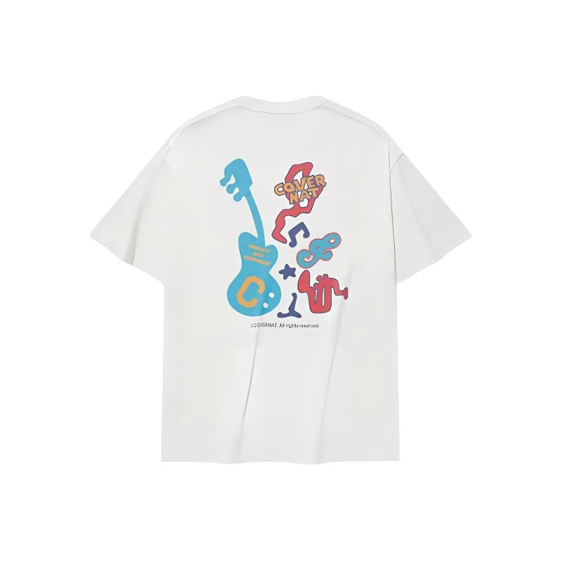 COVERNAT T Shirts Unisex White-1