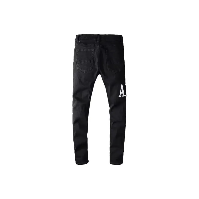 RASHOMONG Jeans Unisex Black-1