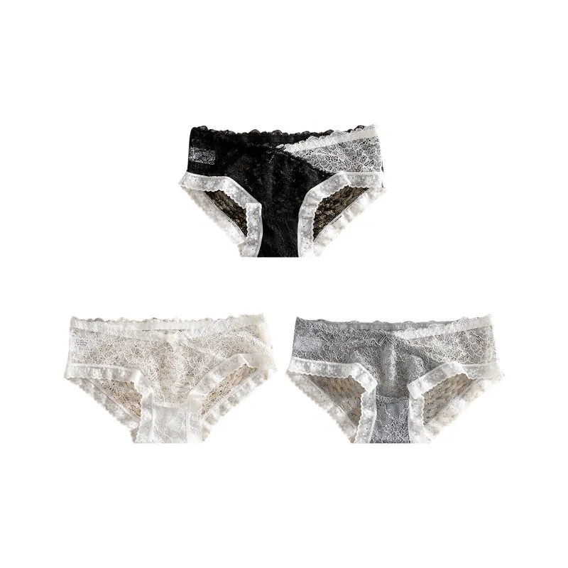 Flowers In Water Underpants Women's 3 Pack-0