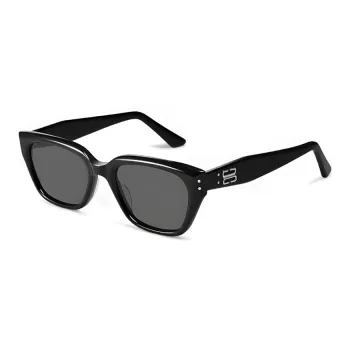 CAPONI Plate Frame Square Sunglasses Unisex
